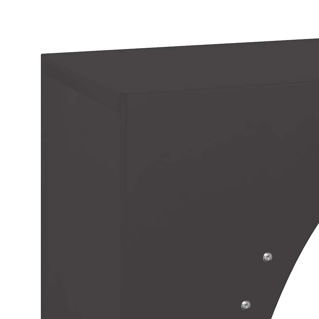 Firewood Rack Black 50x23x100 cm Cold-rolled steel
