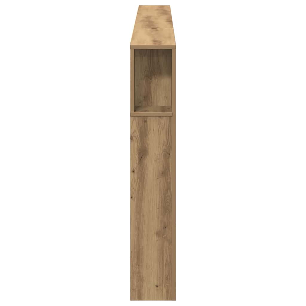 Headboard Cabinet with Shelf Artisan Oak 220 x 18.5 x 102.5 cm