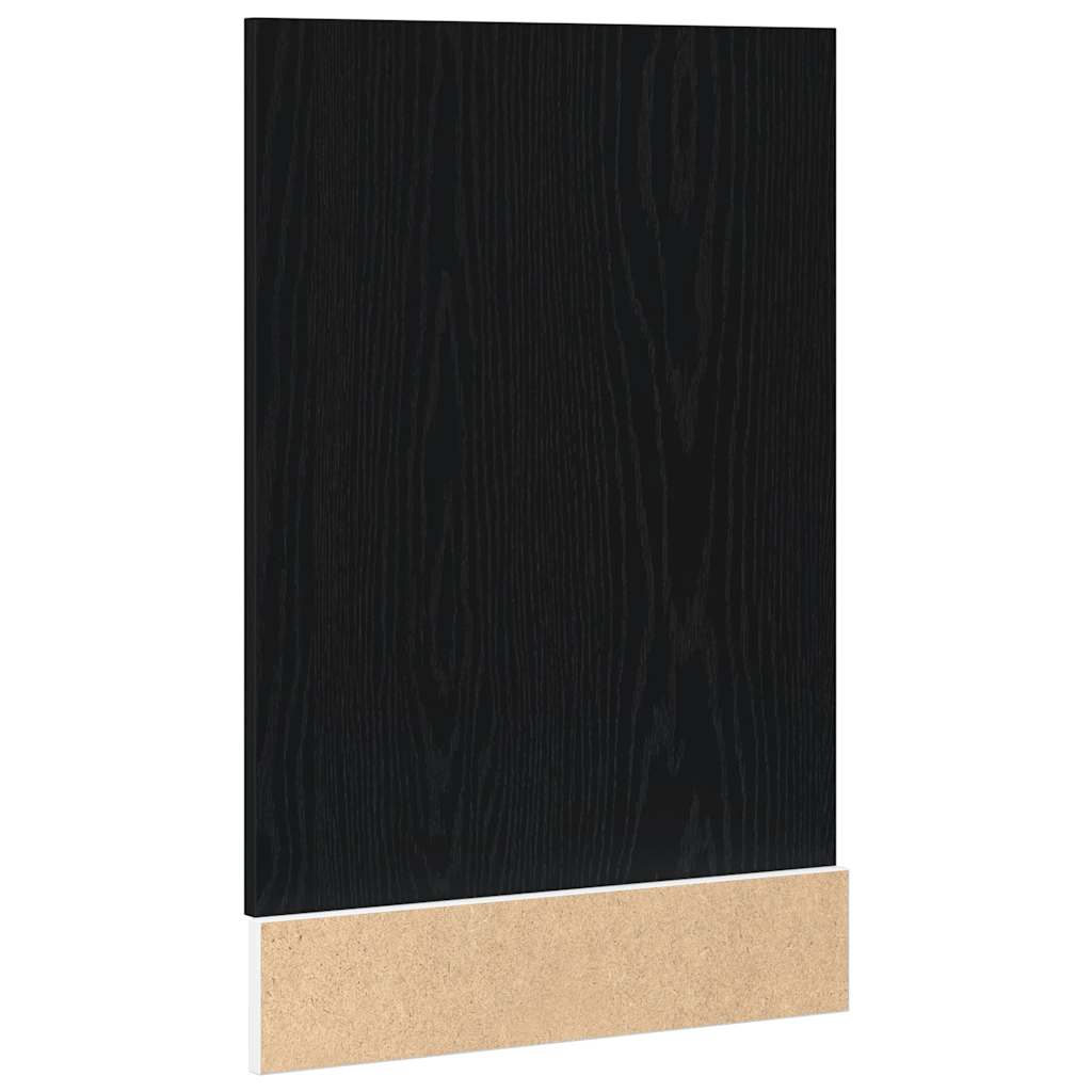 Dishwasher Panel "Lyon" Black Oak 45x1,5x67 cm Engineered Wood