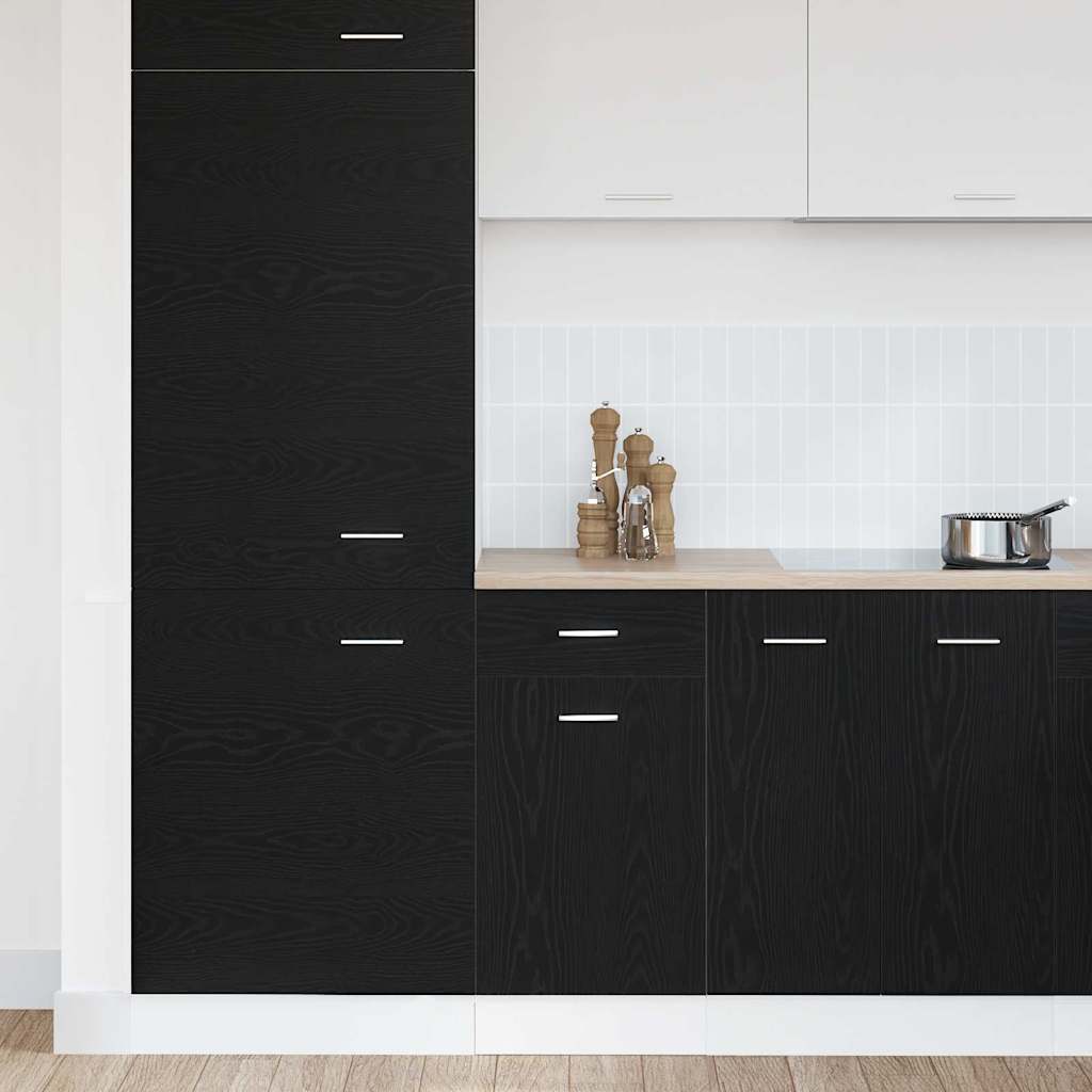 Hanging Cabinet Black Oak 40 x 46 x 81,5 cm Engineered Wood