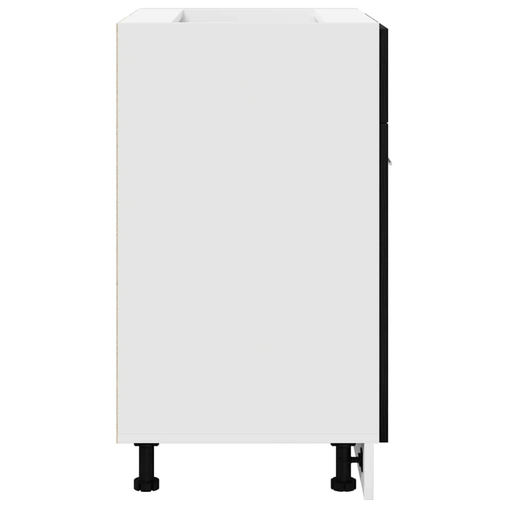 Hanging Cabinet Black Oak 60 x 46 x 81,5 cm Engineered Wood