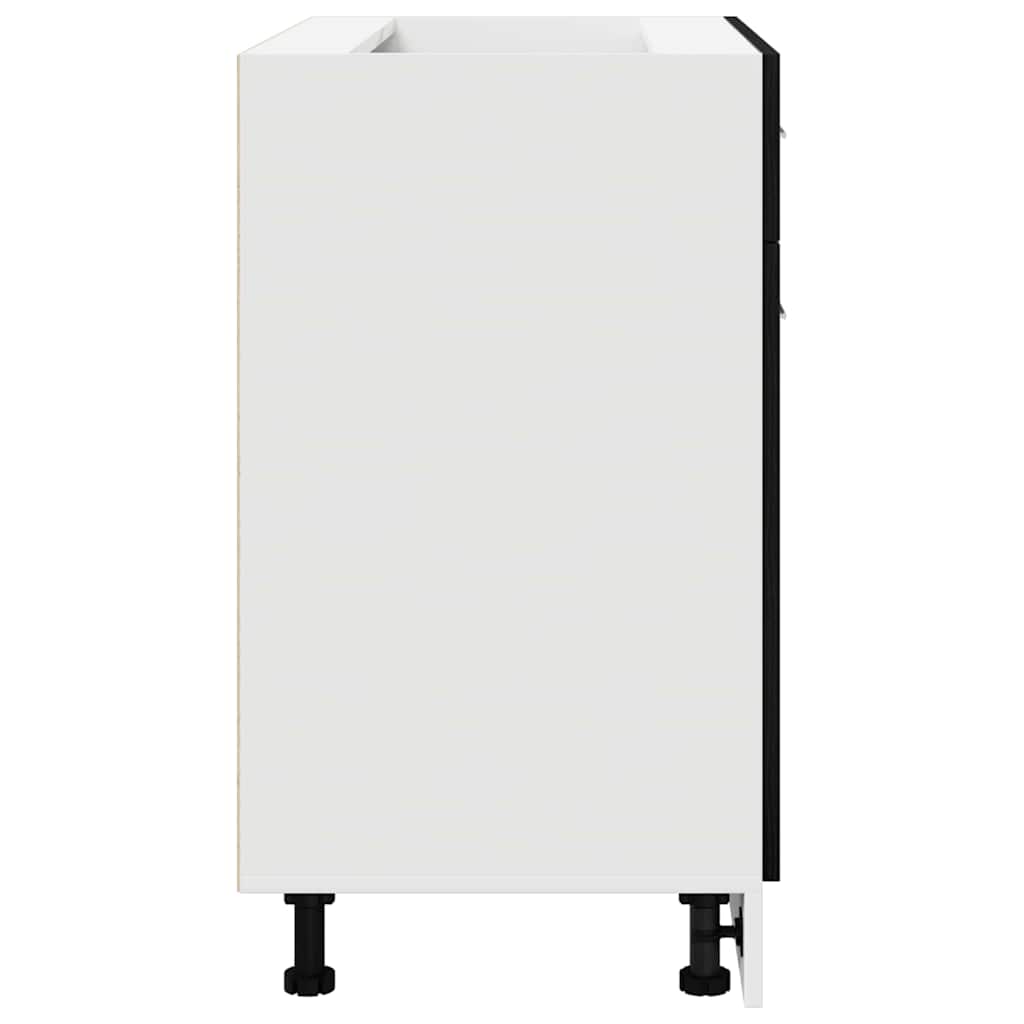 Hanging Cabinet Black Oak 80 x 31 x 81.5 cm Engineered Wood