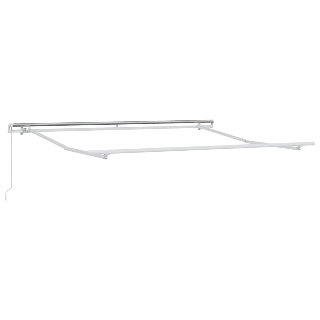 Retractable Awning Yellow and Orange 300 x 250 cm