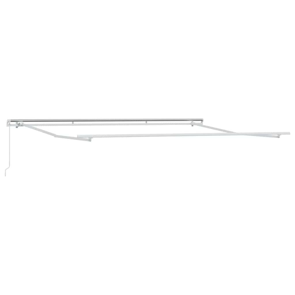 Retractable Awning Yellow and Orange 400 x 300 cm