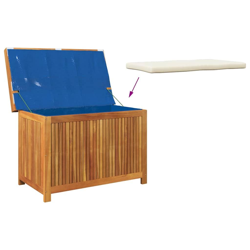 Outdoor Cushion Box 90x50x60.5 cm Solid Wood Acacia