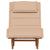 Sun Lounger 2 pcs Brown 60 x 154 x 74cm Solid Acacia wood
