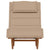 Sun Lounger 2 pcs Brown 60 x 154 x 74cm Solid Acacia wood