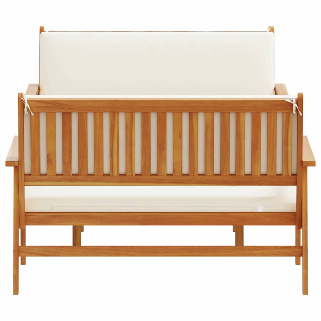 Garden Sofa Set 3 pcs Brown 75 x 45 x 38cm Solid Acacia wood