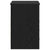 Desk with Door 2 pcs Black oak 140 x 50 x 76 cm Engineered wood