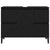 Bathroom Furniture Set with Drawer 3 pcs Black 30 x 30 x 180 cm