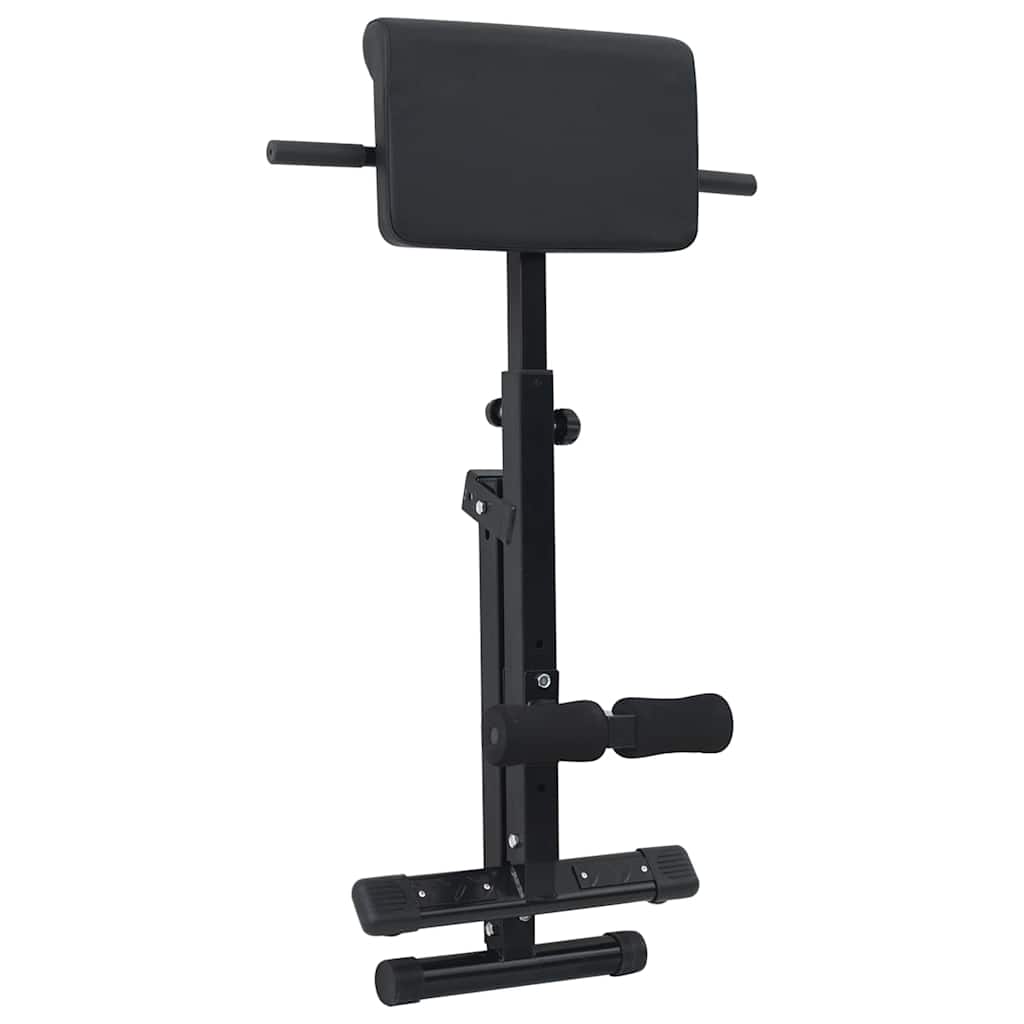 Hyperextension Bench Manual Black 100.5 x 70 x 78 cm