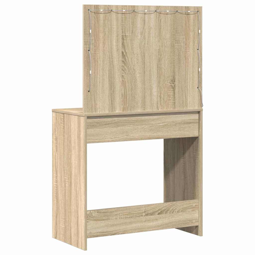 Dressing Table Sonoma Oak 78,5 x 41 x 135 cm Engineered Wood