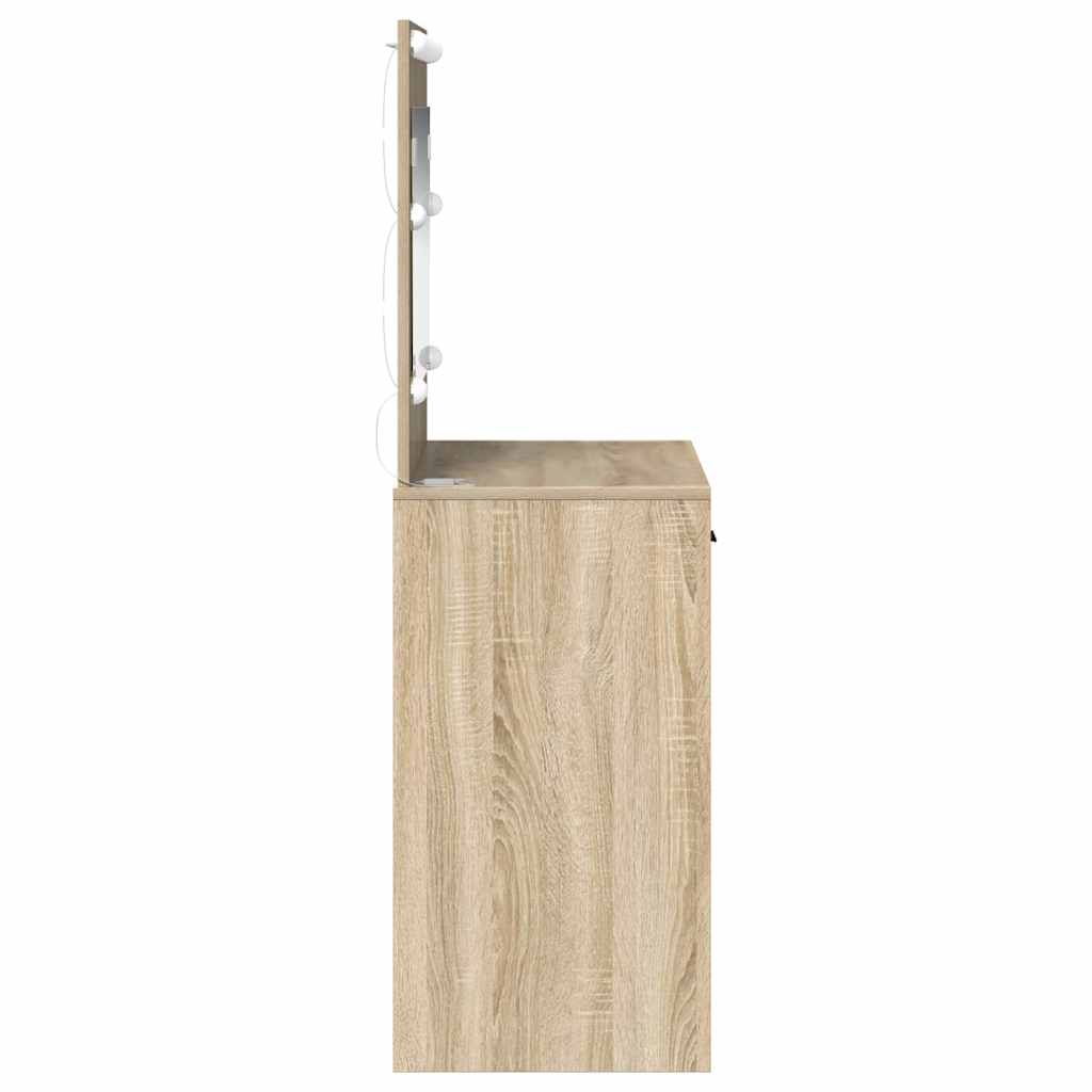 Dressing Table Sonoma Oak 78,5 x 41 x 135 cm Engineered Wood
