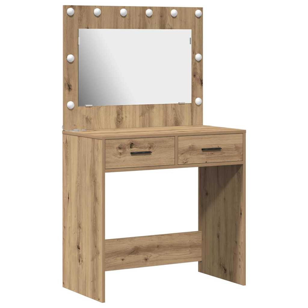 Dressing Table Artisan Oak 78,5 x 41 x 135 cm Engineered Wood