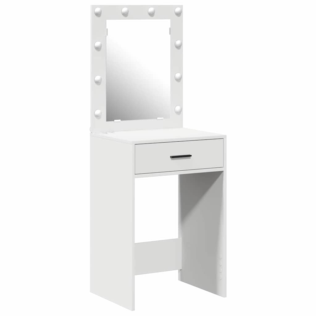 Dressing Table White 50 x 41 x 135 cm Engineered Wood