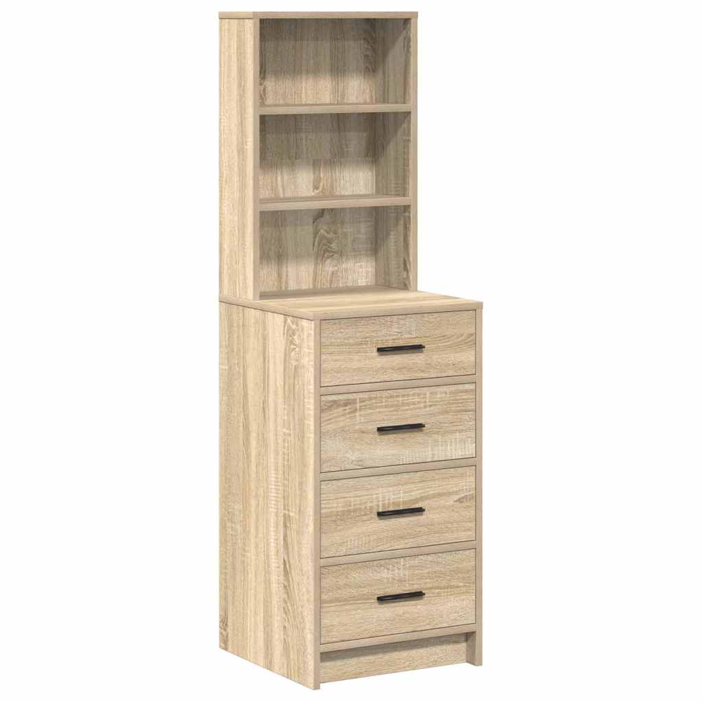 Highboard Sonoma oak 40 x 41 x 135 cm Engineered wood