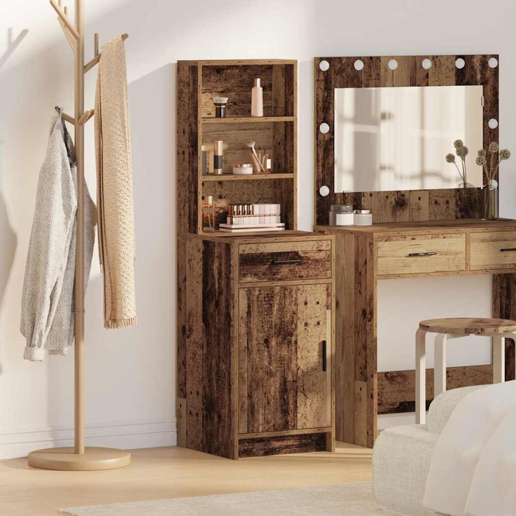 Highboard Old Wood 40 x 40,5 x 135 cm Engineered Wood