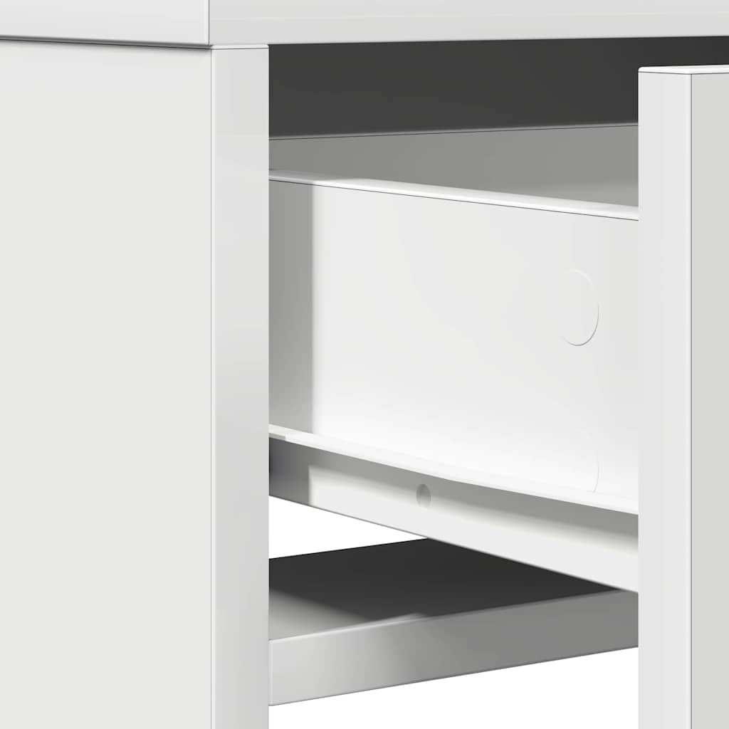 Dressing Table White 50 x 41 x 135 cm Engineered Wood
