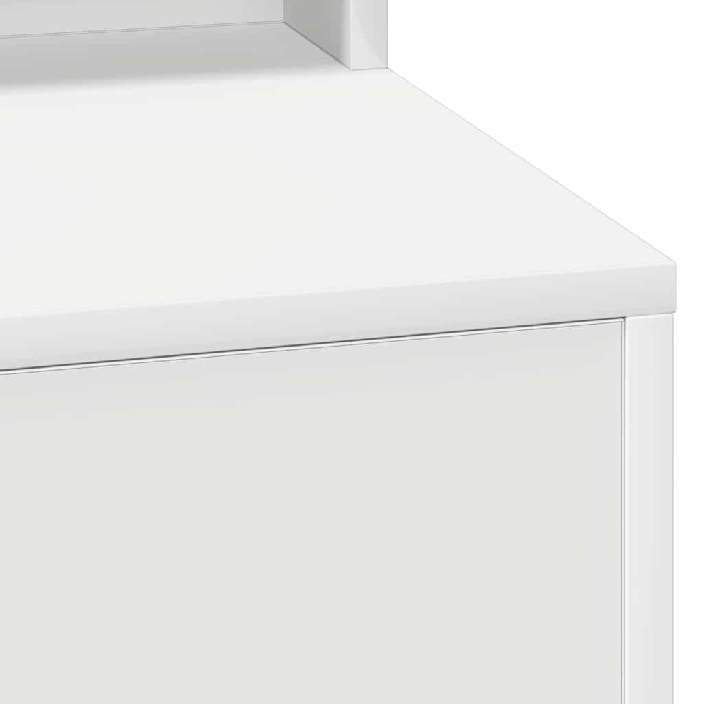 Dressing Table White 100 x 41 x 135 cm Engineered Wood