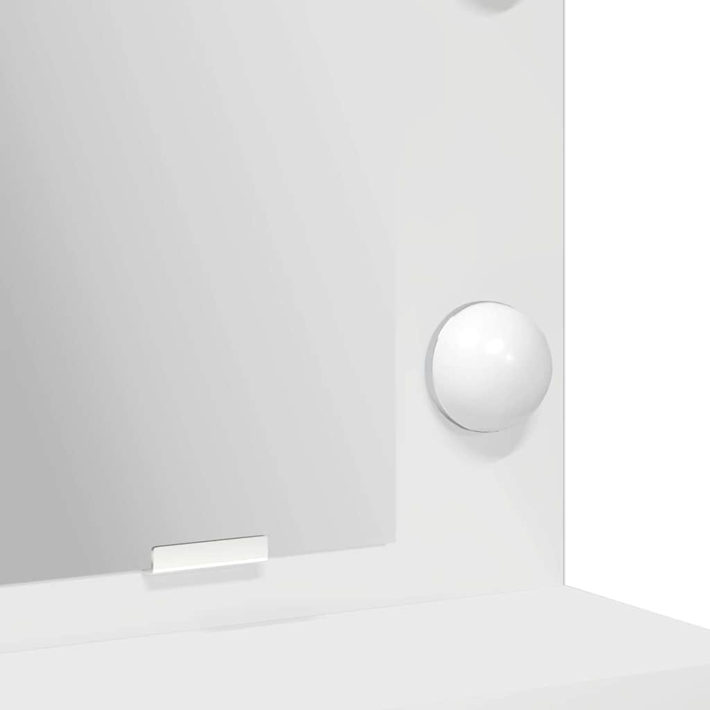 Dressing Table White 75,5 x 41 x 135 cm Engineered Wood