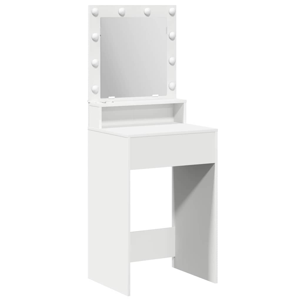 Dressing Table White 50 x 41 x 135 cm Engineered Wood