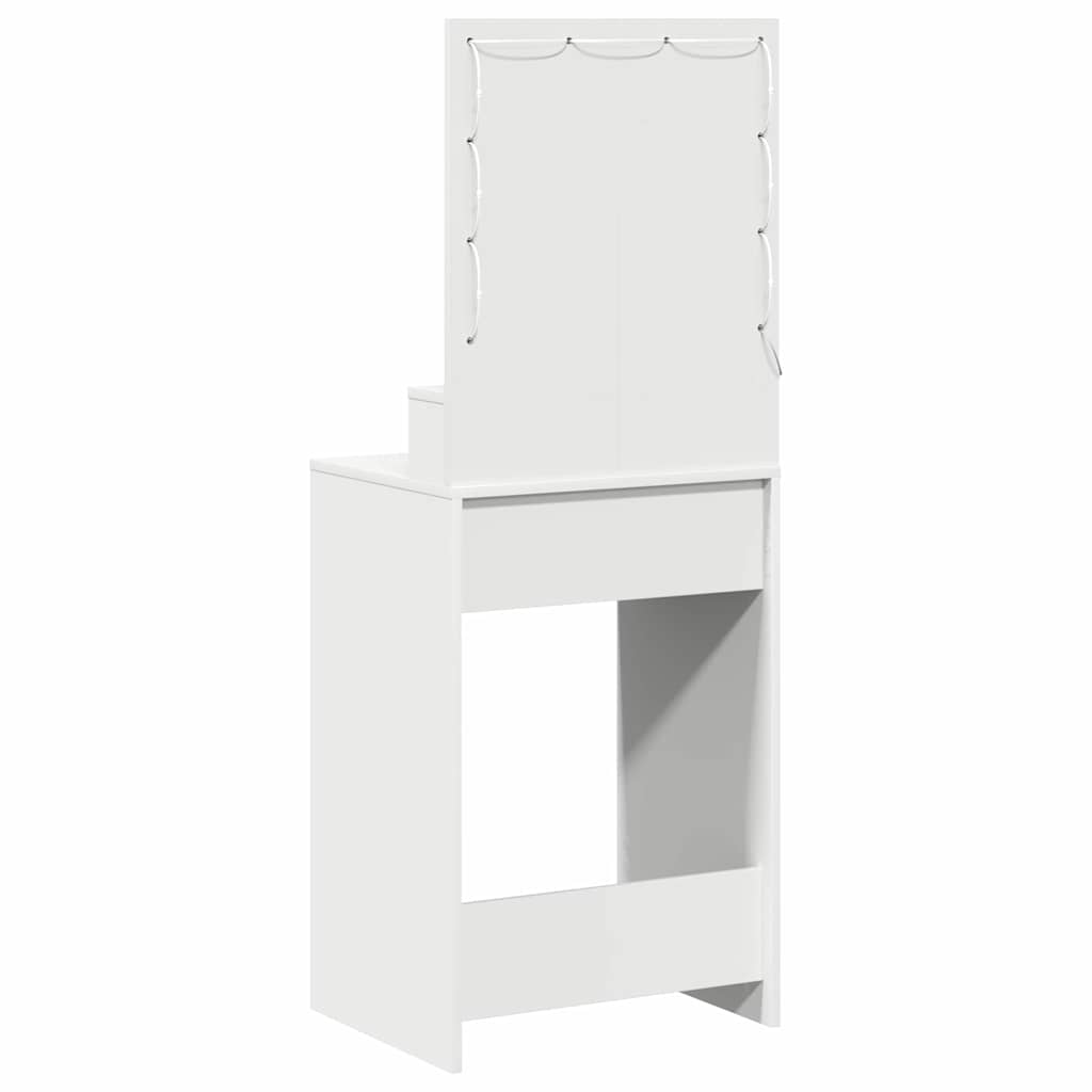 Dressing Table White 50 x 41 x 135 cm Engineered Wood