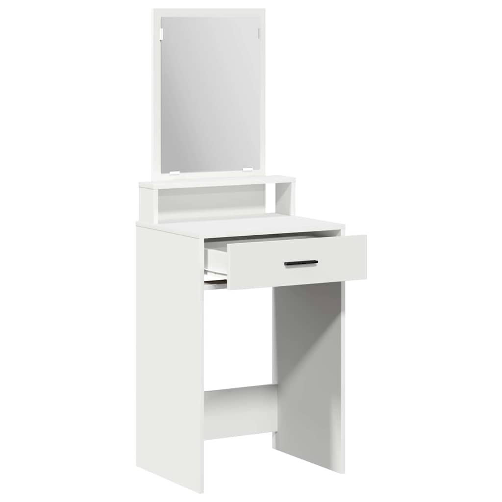 Dressing Table White 50 x 41 x 140 cm Engineered Wood
