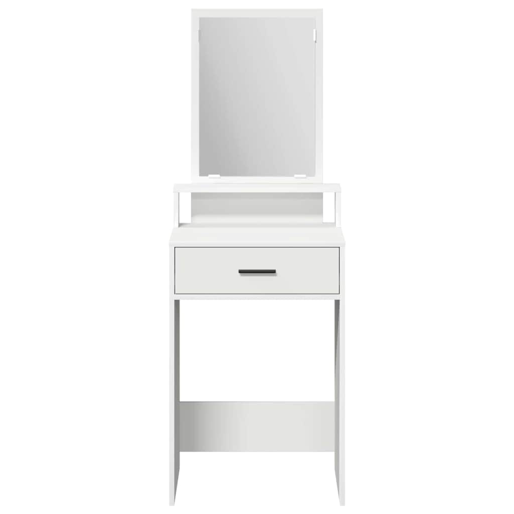 Dressing Table White 50 x 41 x 140 cm Engineered Wood