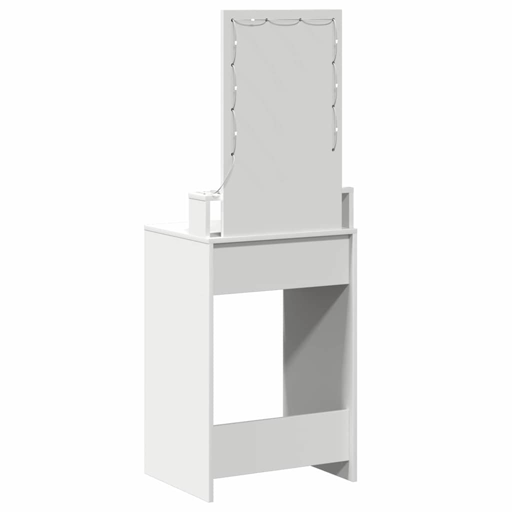Dressing Table White 50 x 41 x 140 cm Engineered Wood