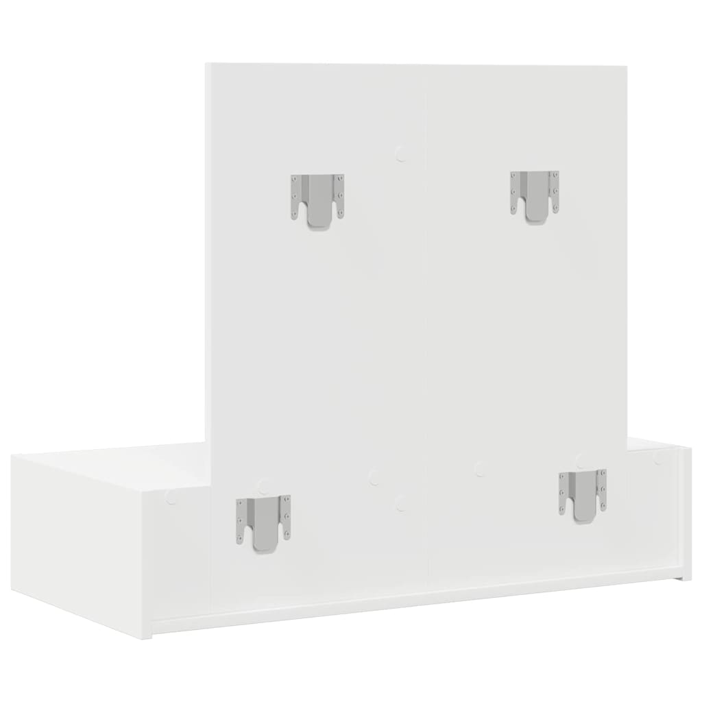 Dressing Table White 83 x 40 x 70 cm Engineered Wood