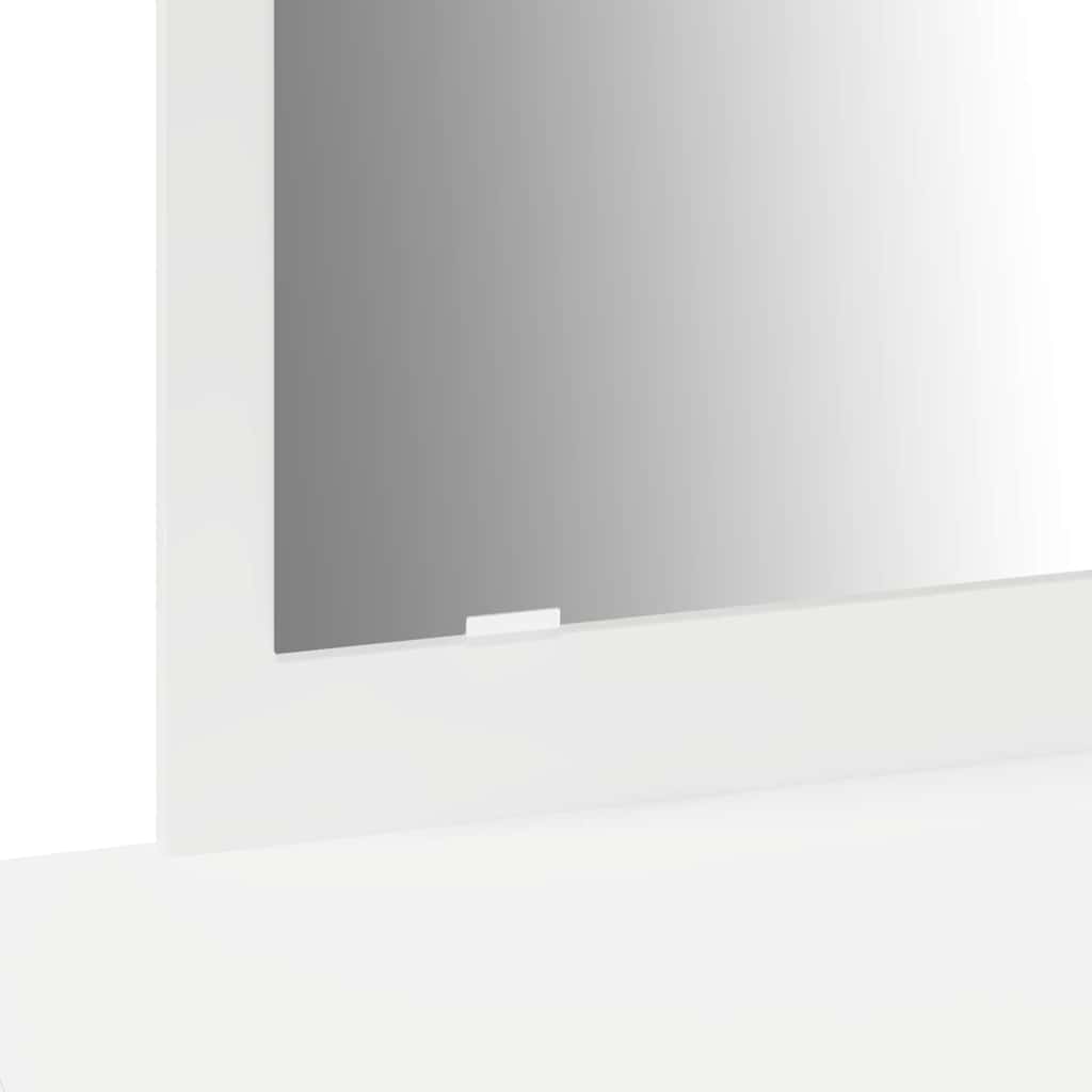 Dressing Table White 100 x 40 x 70 cm Engineered Wood
