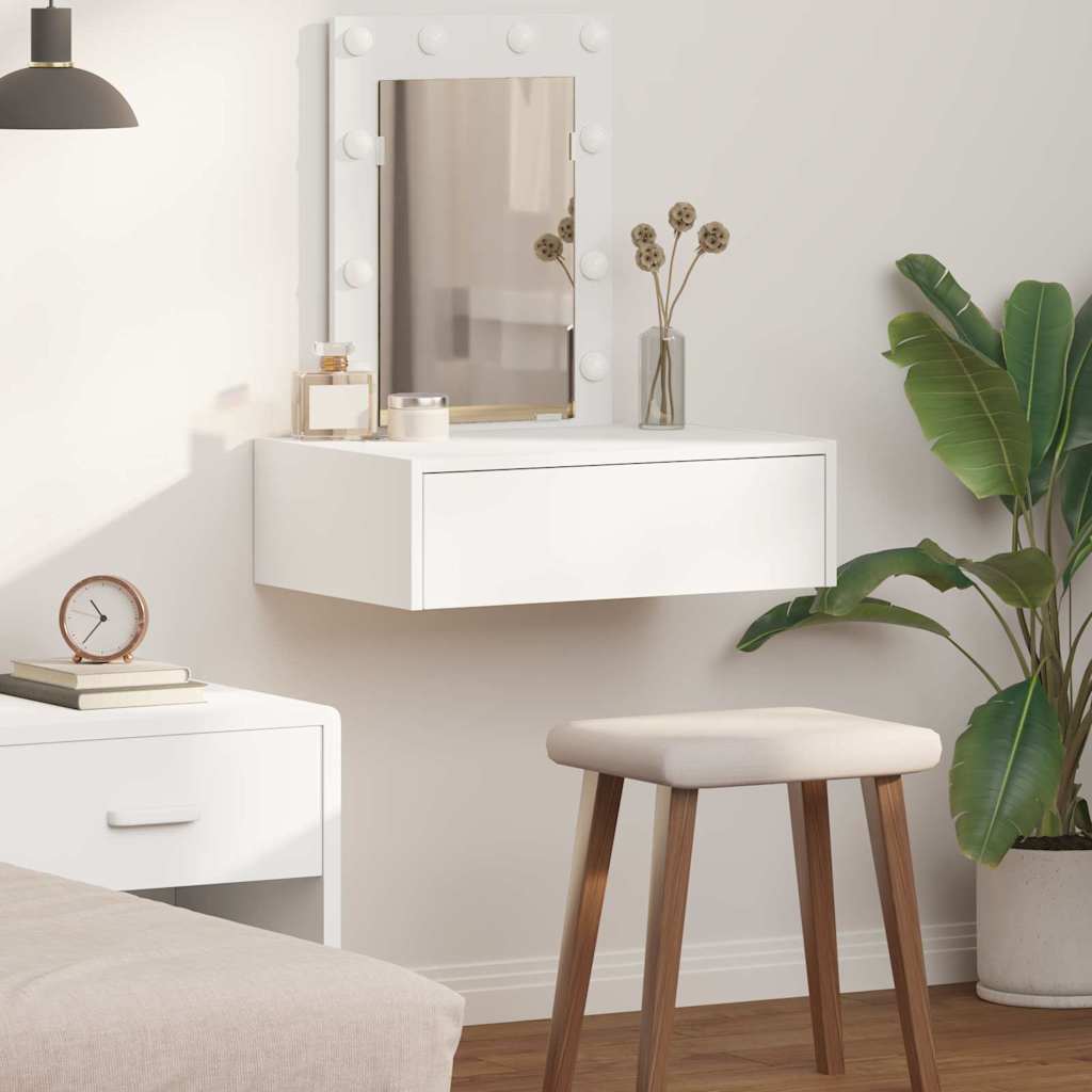 Dressing Table White 60 x 40 x 70 cm Engineered Wood