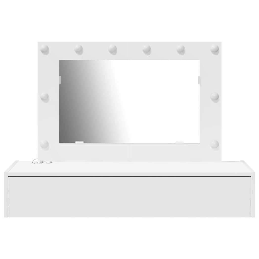 Dressing Table White 100 x 40 x 70 cm Engineered Wood