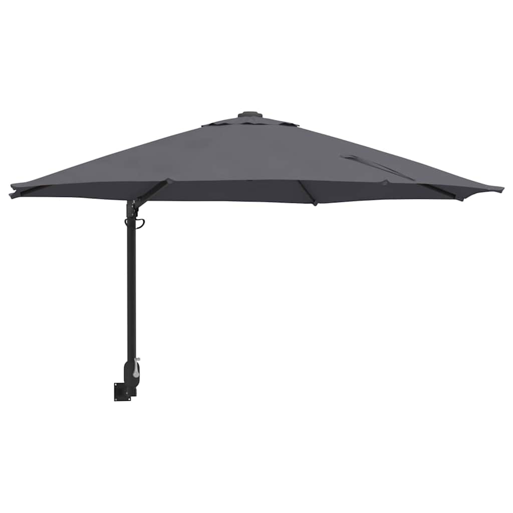 Garden Parasol Anthracite 248 x 248 x 148 cm