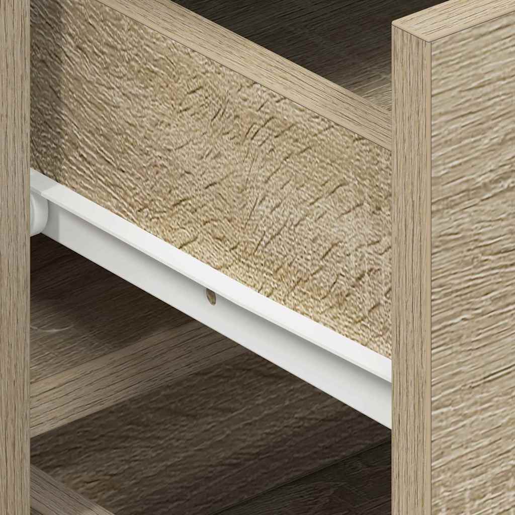Sideboard Sonoma oak 120 x 36 x 69 cm Engineered wood