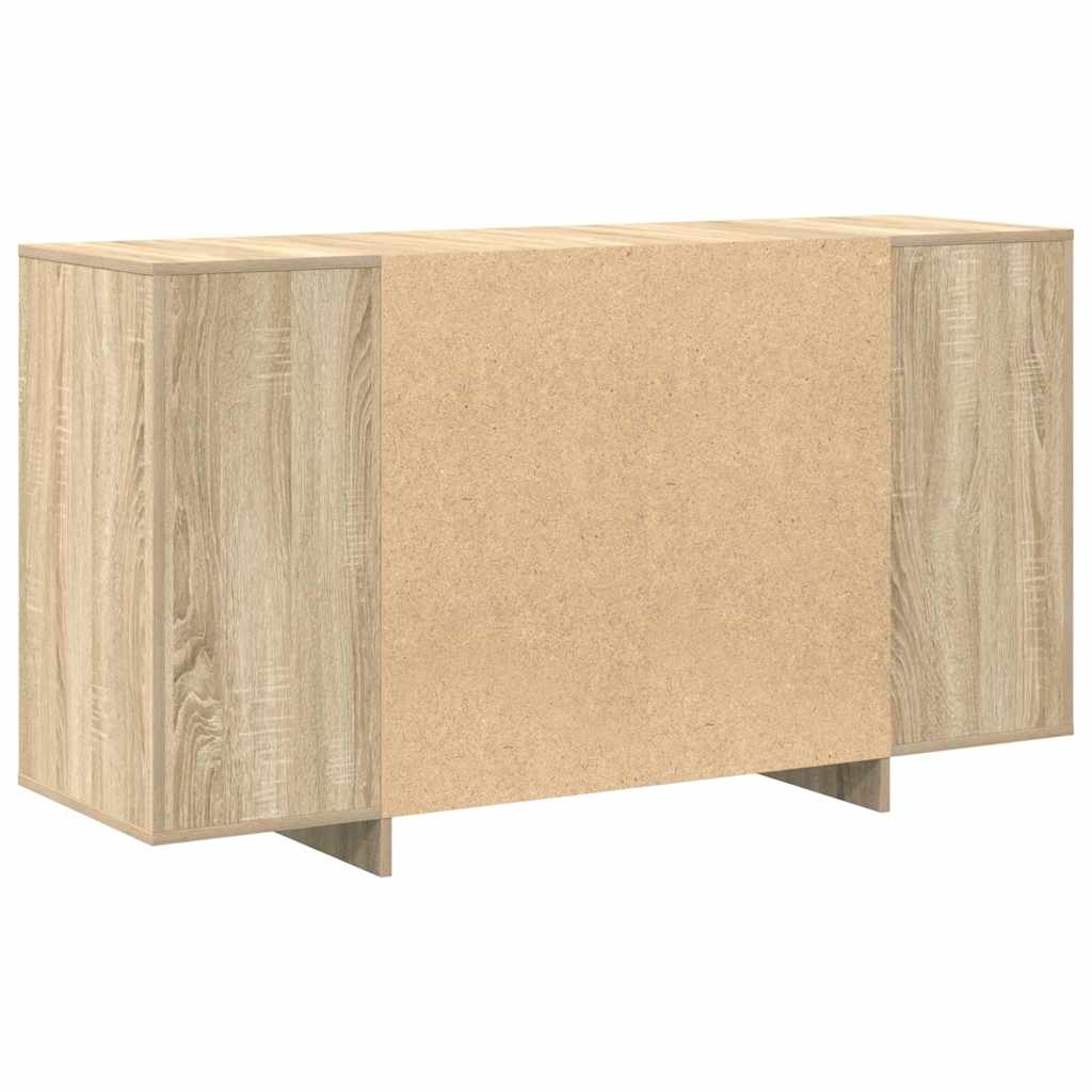 Sideboard Sonoma oak 135 x 41 x 69 cm Engineered wood