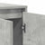 Sideboard Concrete grey 135 x 41 x 69 cm Engineered wood