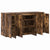 Sideboard Smoked oak 135 x 41 x 69 cm Engineered wood