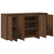 Sideboard Brown oak 135 x 41 x 69 cm Engineered wood