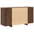 Sideboard Brown oak 135 x 41 x 69 cm Engineered wood