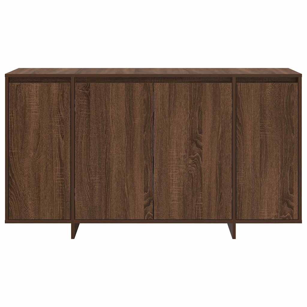 Sideboard Brown oak 135 x 41 x 69 cm Engineered wood