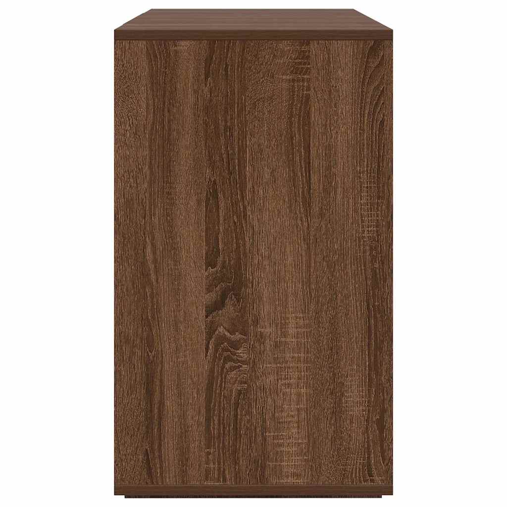 Sideboard Brown oak 135 x 41 x 69 cm Engineered wood