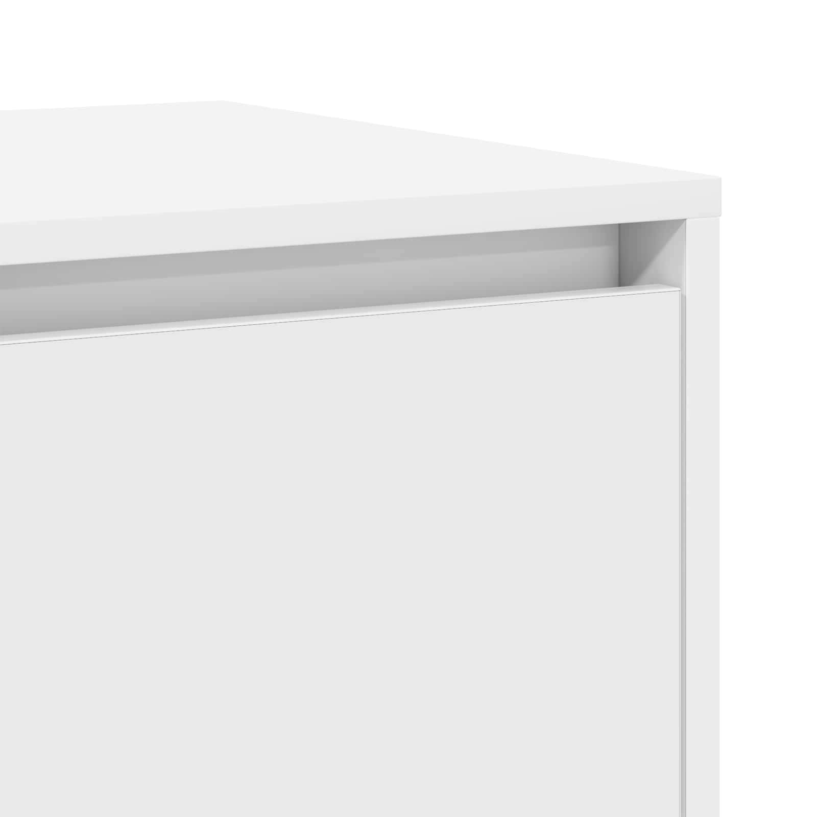 Sideboard White 120 x 41 x 75 cm Engineered wood