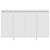 Sideboard White 120 x 41 x 75 cm Engineered wood