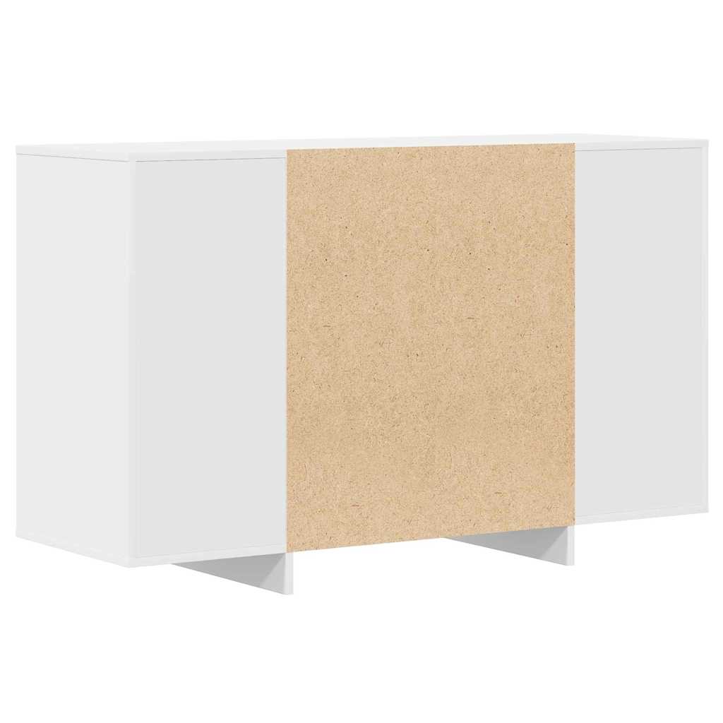 Sideboard with Drawer White 120 x 41 x 75 cm Engineered wood