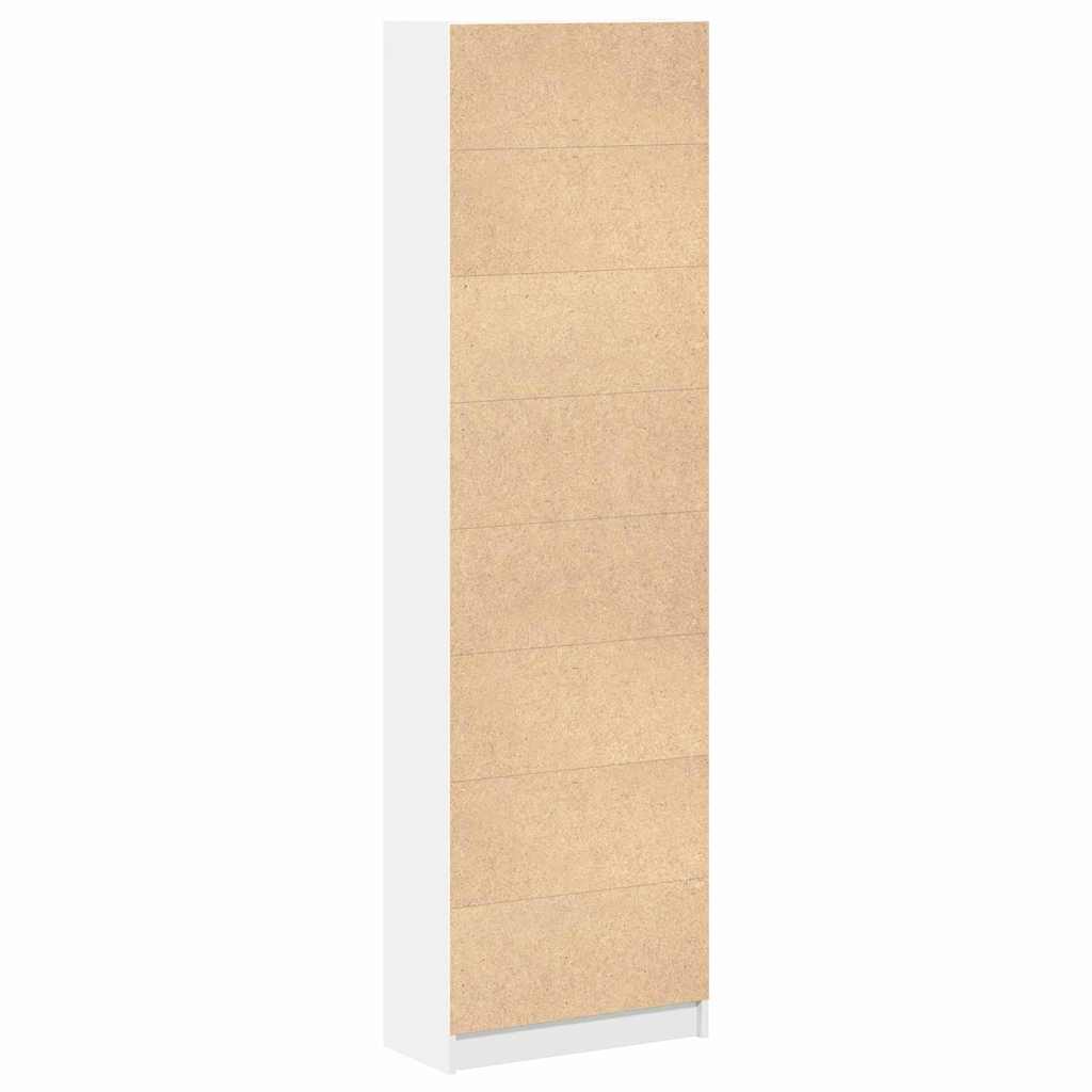 Wardrobe with Shelf White 55 x 25 x 189 cm Engineered wood