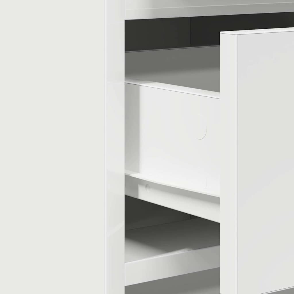 Dressing Table 2 pcs White 50 x 41 x 135 cm Engineered wood