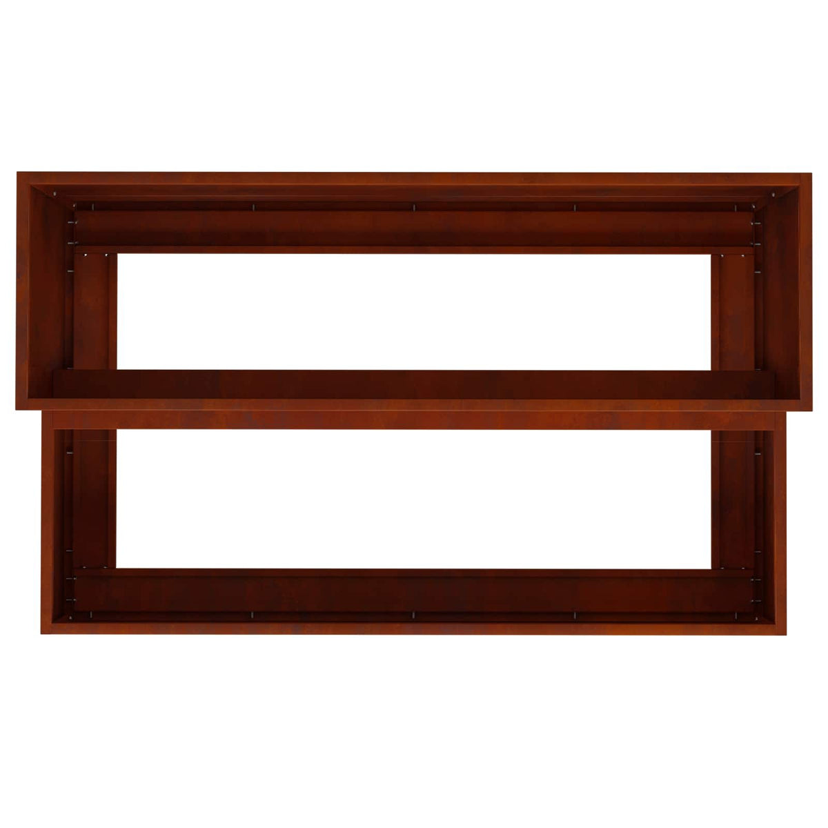 Garden Planter Rusty 100 x 60 x 45 cm Weathering Steel
