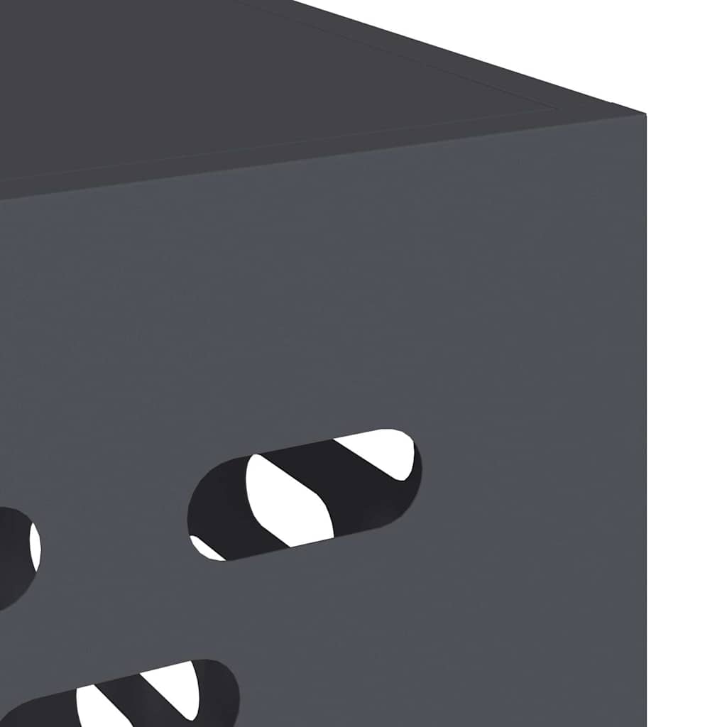 Air Conditioner Cover Anthracite 90 x 40 x 60 cm Steel