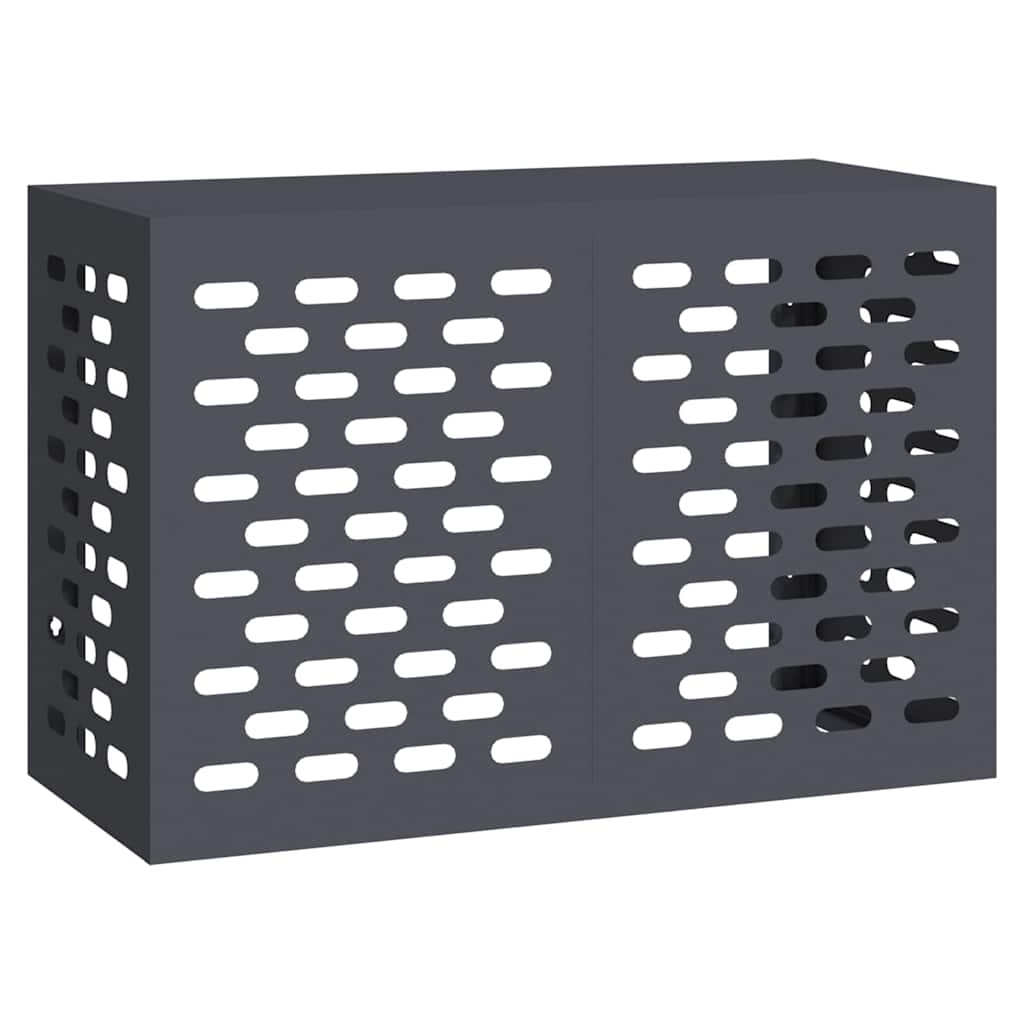 Air Conditioner Cover Anthracite 90 x 40 x 60 cm Steel